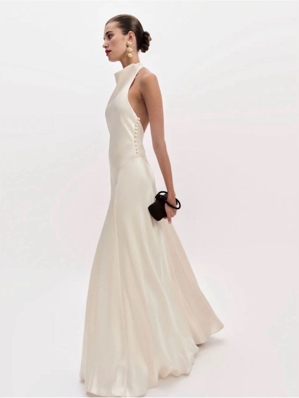 REFORMATION Roy Silk Dress 4